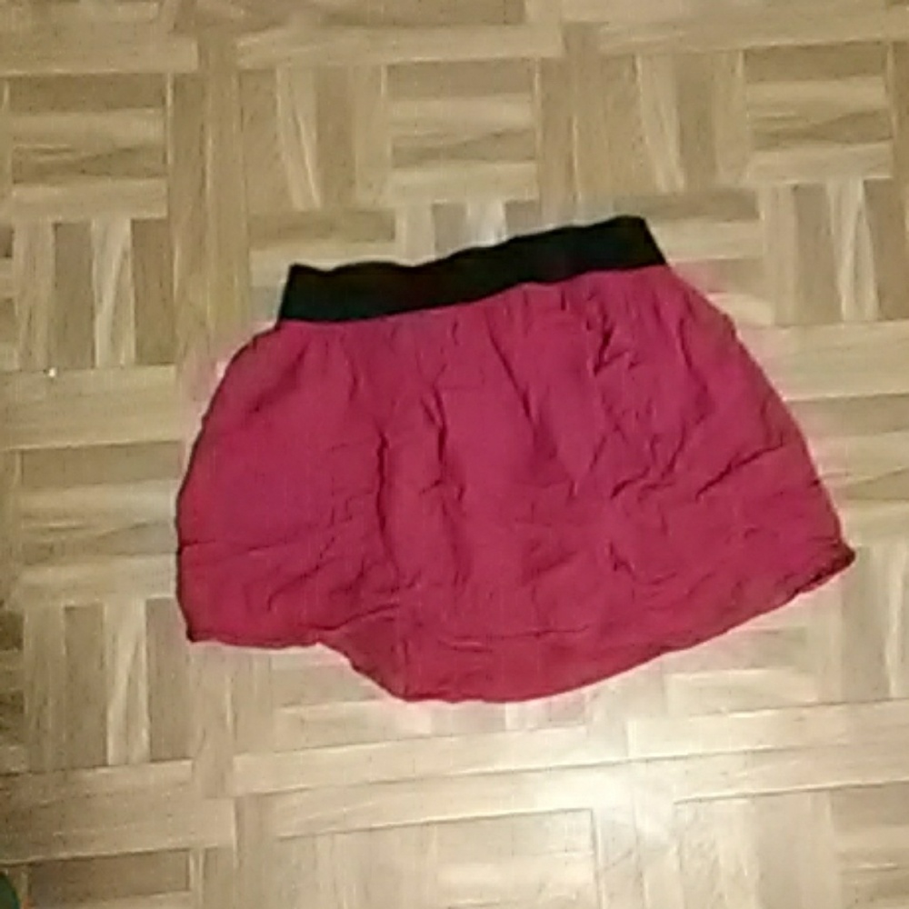 Pink skirt